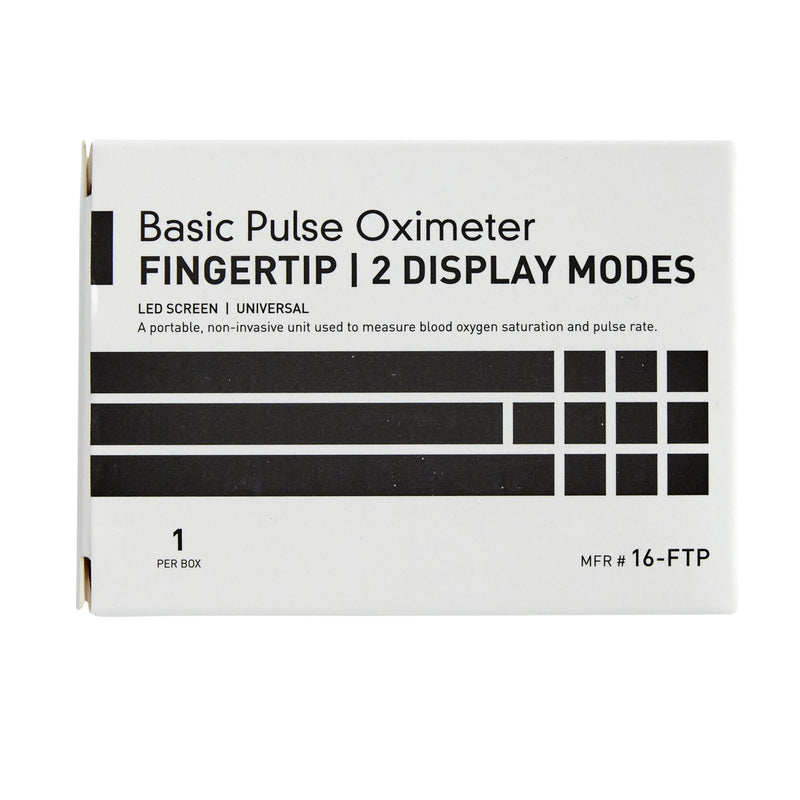 Fingertip Pulse Oximeter McKesson Adult / Pediatric Battery Operated LED Display