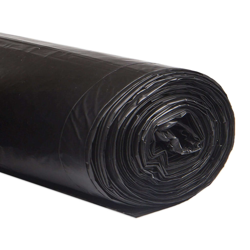 Trash Bag McKesson 56 gal. Black LLDPE 1.5 mil 43 X 47 Inch Star Seal Bottom Coreless Roll | SurgiMac Dental Supply