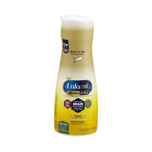 Mead Johnson | Enfamil NeuroPro Baby Formula, Liquid Bottle, 32 Fl Oz | 174201-1