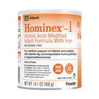 Abbott Nutrition | Infant Formula Hominex-1 Can Powder Amino Acid / Iron Vitamin B6-Nonresponsive Homocystinuria / Hypermethioninemia CS/6 | 67040