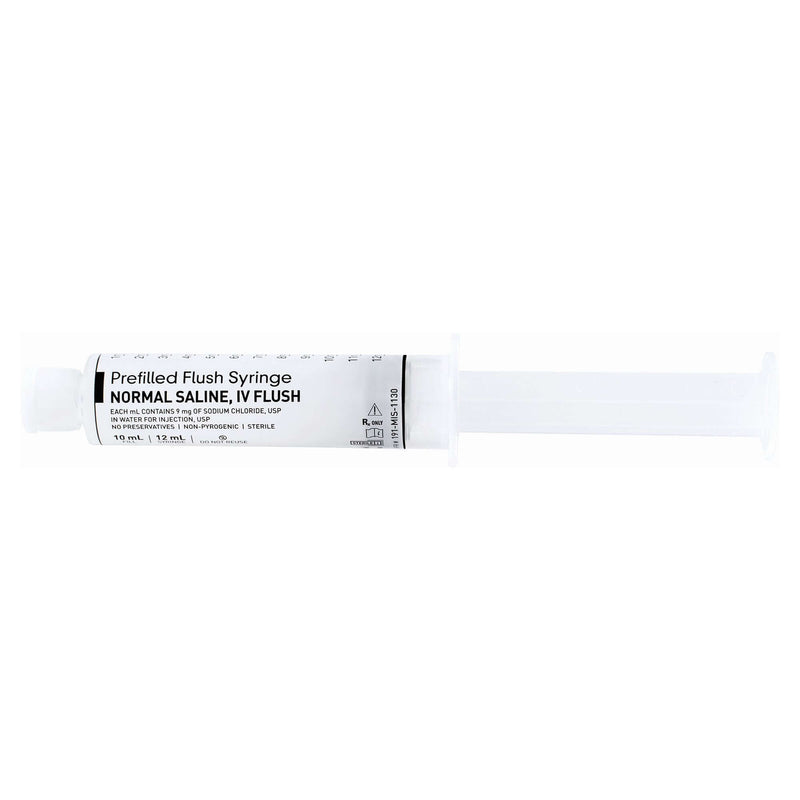 Med Stream Sodium Chloride, Preservative Free 0.9% IV Solution 10 mL Fill in 12 mL | SurgiMac Dental Supply