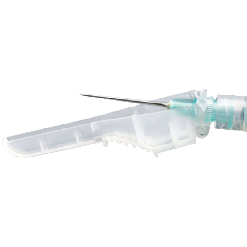 Safety Hypodermic Needle McKesson Prevent 1-1/2 Inch Length 23 Gauge Ultra Thin Wall Hinged Safety Needle | SurgiMac Dental Supply