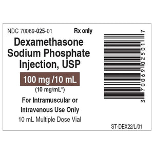 Dexamethasone Sodium Phosphate 10 mg / mL Injection 10 mL | SurgiMac Dental Supply