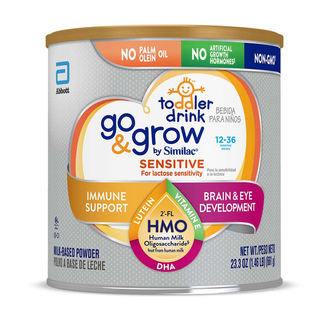 Abbott Nutrition | Toddler Formula Go & Grow by Similac Sensitive CS/4 | 67581