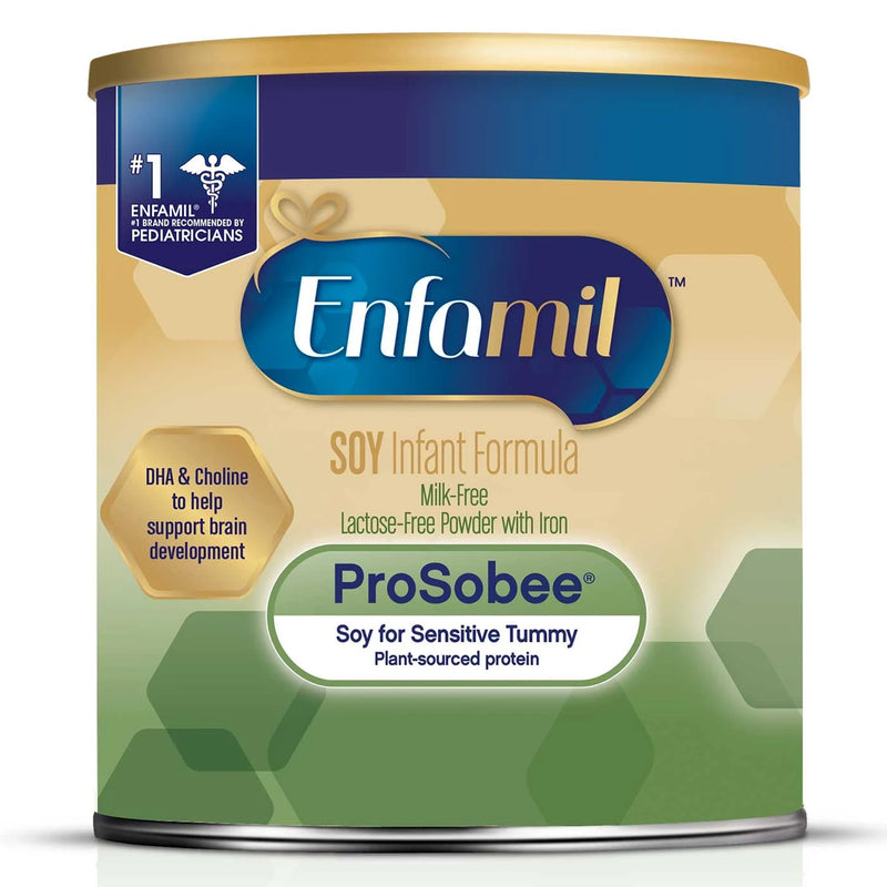 Infant Formula Enfamil ProSobee 20.9 oz. Can Powder Soy Lactose Intolerance 179505