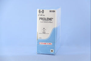 Prolene™ Polypropylene BV 3/8 Circle Taper Point Needle Size 6-0 Monofilament | SurgiMac Dental Supply