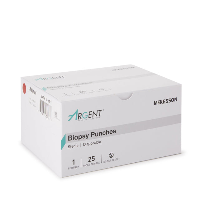 Biopsy Punch McKesson Argent Dermal 3 mm