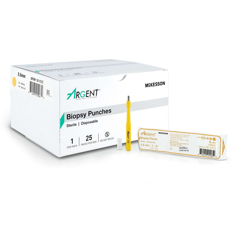 Biopsy Punch McKesson Argent Dermal 3.5 mm | SurgiMac Dental Supply