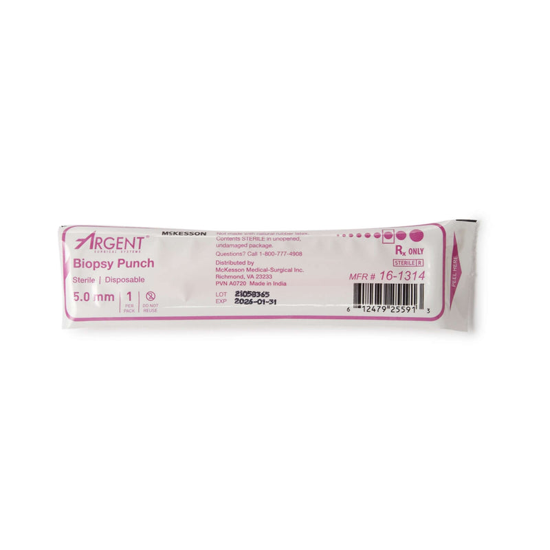 Biopsy Punch McKesson Argent Dermal 5 mm | SurgiMac Dental Supply
