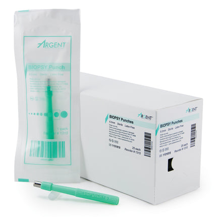 Biopsy Punch McKesson Argent Dermal 6 mm