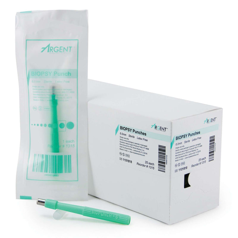 Biopsy Punch McKesson Argent Dermal 6 mm | SurgiMac Dental Supply