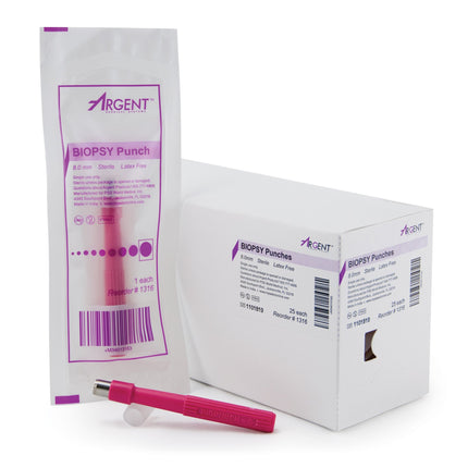 Biopsy Punch McKesson Argent Dermal 8 mm