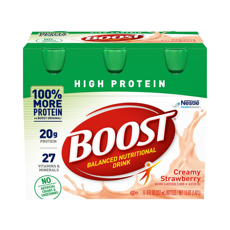 Oral Supplement Boost High Protein Creamy Strawberry Flavor Liquid 00041679944363-1