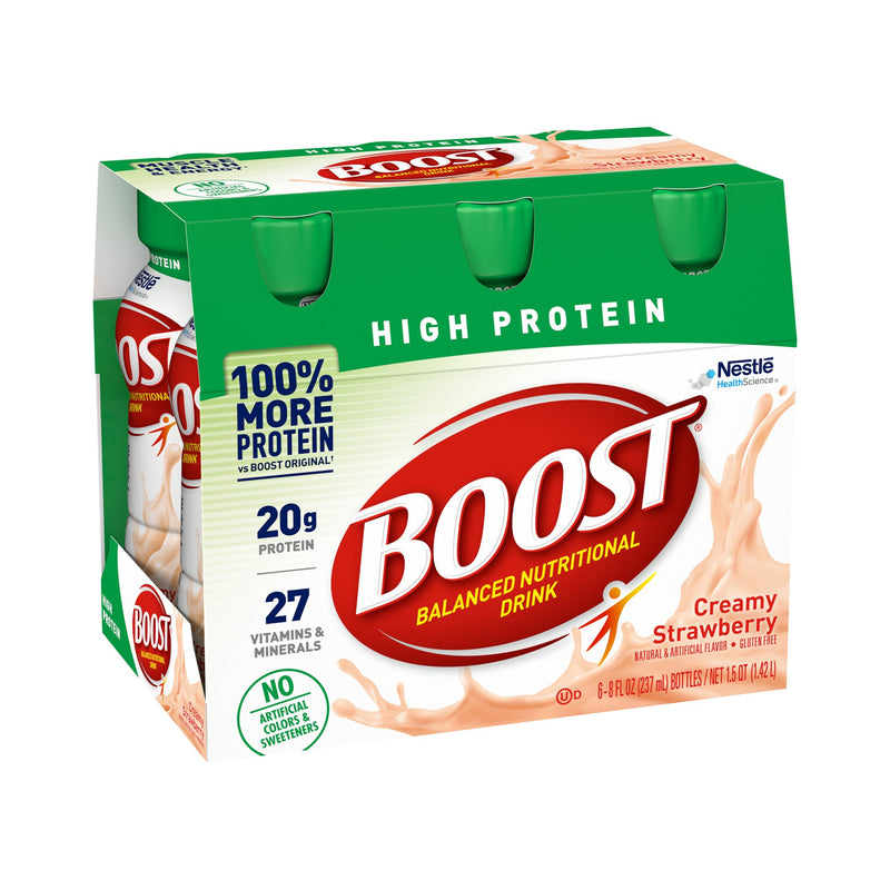 Oral Supplement Boost High Protein Creamy Strawberry Flavor Liquid 00041679944363-1