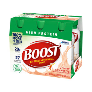 Oral Supplement Boost High Protein Creamy Strawberry Flavor Liquid 00041679944363-1