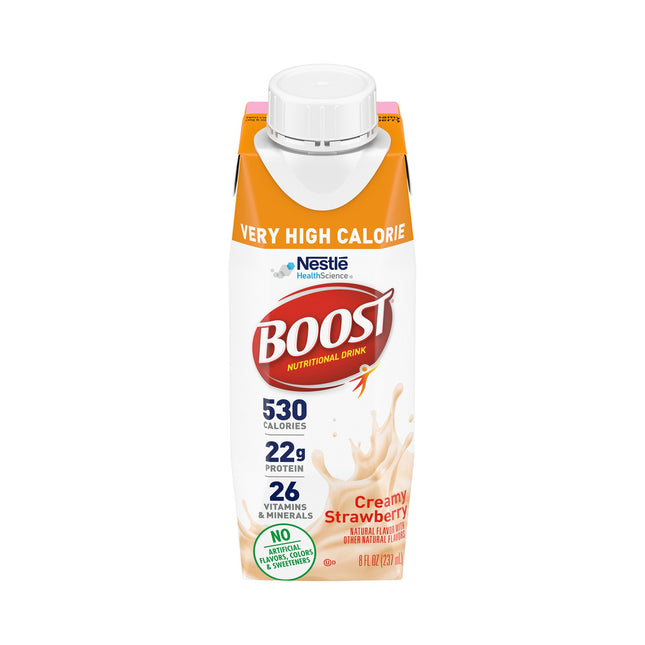 Nestle | Oral Supplement Boost Very High Calorie Strawberry Flavor Liquid | 00043900661452-1