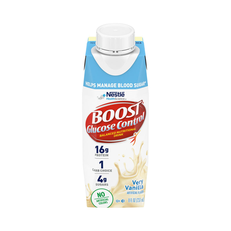 Oral Supplement Boost Glucose Control Very Vanilla Flavor Liquid 00043900661100