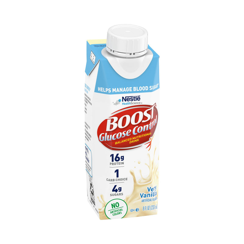 Oral Supplement Boost Glucose Control Very Vanilla Flavor Liquid 00043900661100