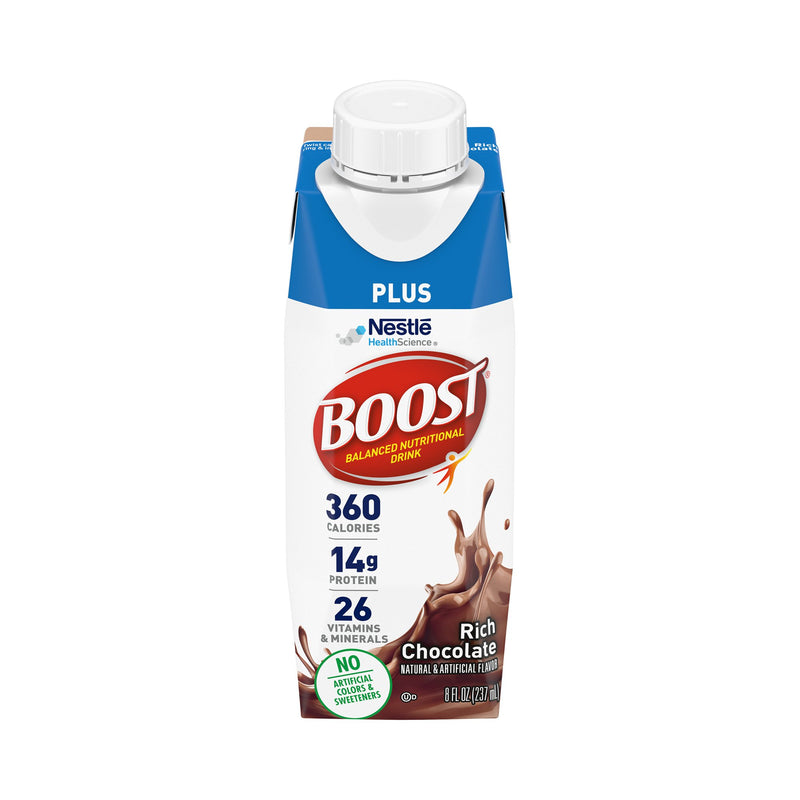 Oral Supplement Boost Plus Rich Chocolate Flavor Liquid 00043900651422-1