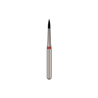 Alpen x1 FG #889.009 Fine Grit, Flame Shaped, Single Use Diamond Bur. Package | SurgiMac Dental Supply