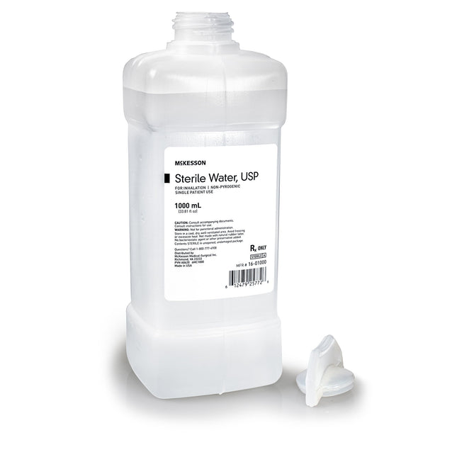 McKesson Sterile Water Liquid 1,000 mL