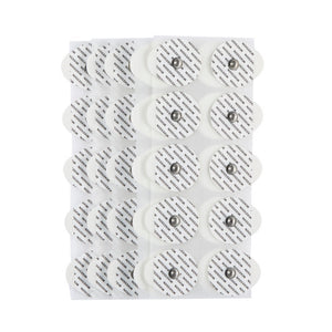 ECG Monitoring Electrode McKesson Snap Connector Conductive Adhesive Gel Foam Backing Adult Non-Radiolucent 50 per Pack