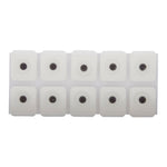 ECG Monitoring Electrode McKesson Snap Connector Conductive Adhesive Gel Foam Backing Adult Non-Radiolucent 10 per Pack