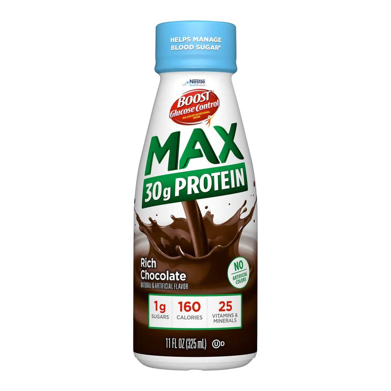 Oral Supplement Boost Glucose Control Max Rich Chocolate Flavor Liquid 00041679794500-1
