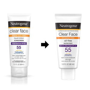 Sunscreen Neutrogena Clear Face SPF 50 Lotion 3 oz. Tube | SurgiMac Dental Supply
