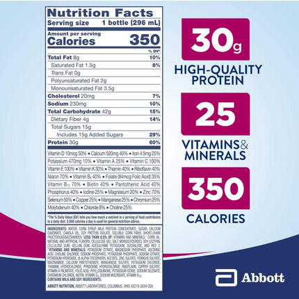 Abbott Nutrition | Oral Supplement Ensure Complete Strawberry Flavor Liquid CS/16 | 68059