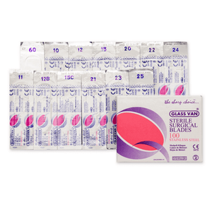 Myco Medical #11 Sterile Stainless Steel Surgical Scalpel Blades 100/Bx | SurgiMac Dental Supply