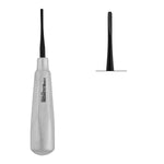 SurgiMac #3mm Straight Elevator, Black (TiN) Tips, Non-Serrated, Surgical Instruments, Stainless Steel, Air series, 1/Pk | SurgiMac Dental Supply