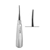 SurgiMac #2mm Curved Elevator, Black (TiN) Tips, Non-Serrated, Surgical Instruments, Stainless Steel, Air Series, 1/Pk
