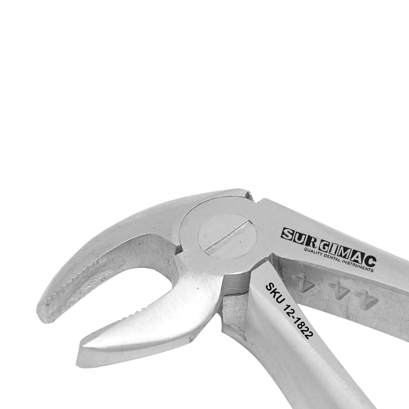 SurgiMac #1C English Pattern Pedo Extraction Forceps, Child, Stainless Steel, Pro Series, 1/Pk
