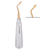 SurgiMac Spade Elevator, Left, Gold Tip, Stainless Steel, Air Series, 1/Pk