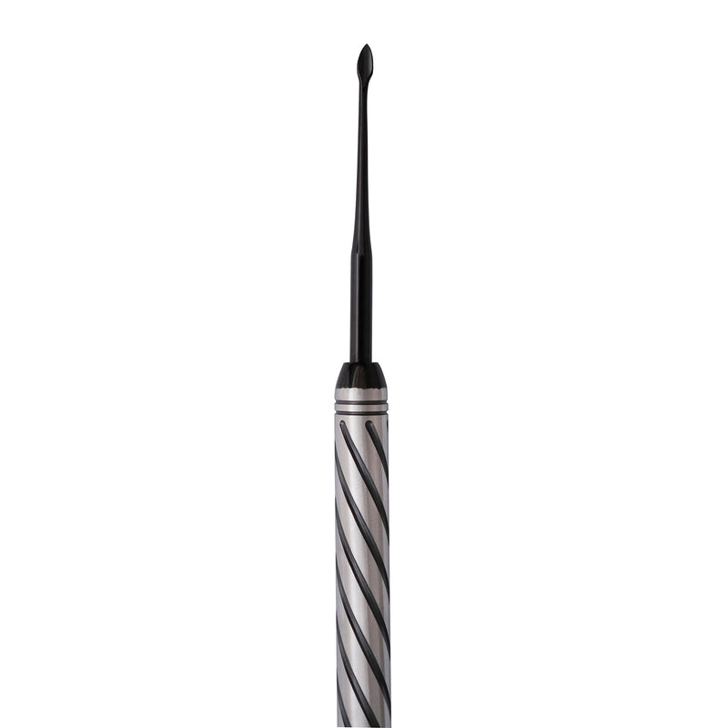 SurgiMac Bernard Periotome Root Elevator Straight, Black(TiN) Tips, Stainless Steel, Pro Series, 1/Pk