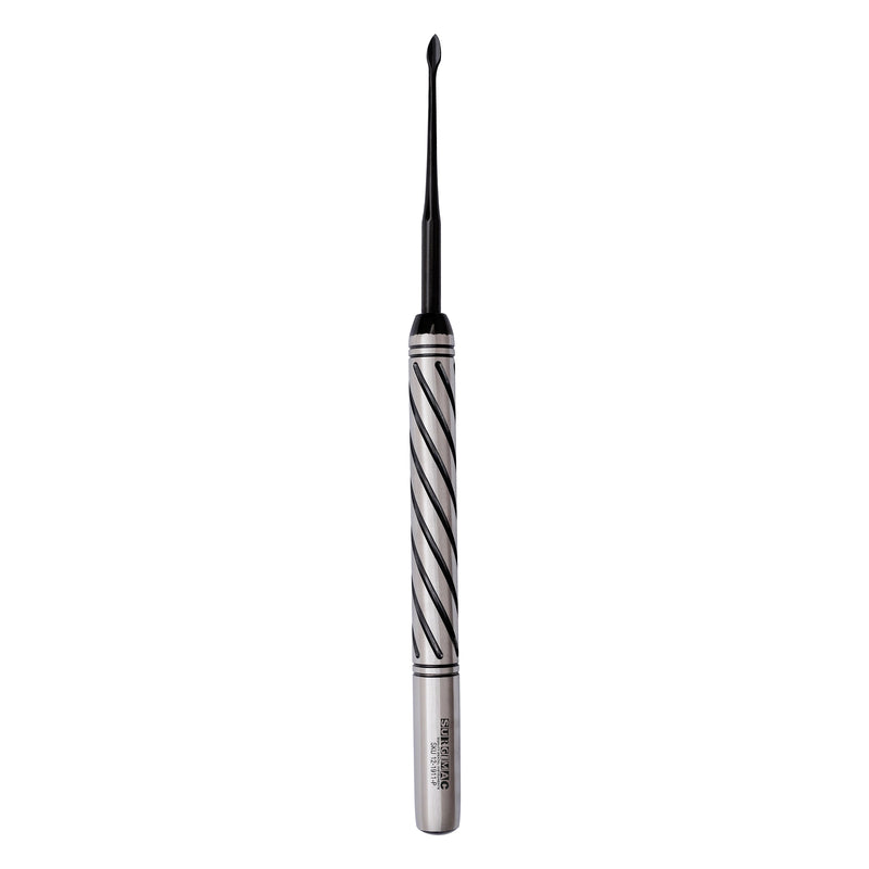 SurgiMac Bernard Periotome Root Elevator Straight, Black(TiN) Tips, Stainless Steel, Pro Series, 1/Pk