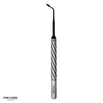 SurgiMac Bernard Periotome Root Elevator Right, Black(TiN) Tips, Stainless Steel, Pro Series, 1/Pk | SurgiMac Dental Supply
