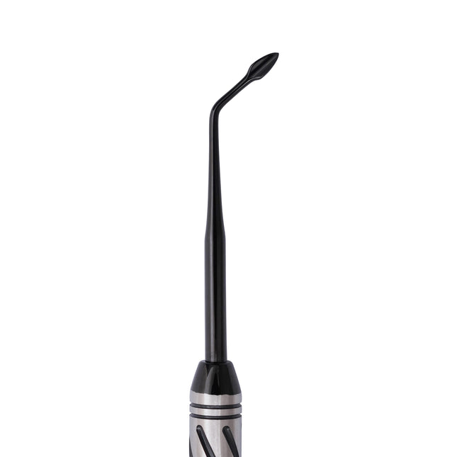 SurgiMac Bernard Periotome Root Elevator Left, Black(TiN) Tips, Stainless Steel, Pro Series, 1/Pk