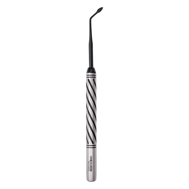 SurgiMac Bernard Periotome Root Elevator Left, Black(TiN) Tips, Stainless Steel, Pro Series, 1/Pk