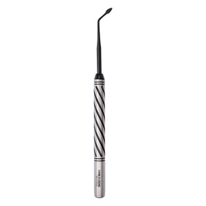 SurgiMac Bernard Periotome Root Elevator Left, Black(TiN) Tips, Stainless Steel, Pro Series, 1/Pk