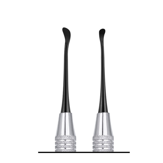 SurgiMac VISTA Tunnelling Knife #1, Black (TiN)Tips, Double-Ended, Stainless Steel, Air Series, 1/Pk