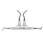 SurgiMac VISTA Tunnelling Knife #4, Black (TiN)Tips, Double-Ended, Stainless Steel, Air Series, 1/Pk