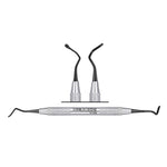 SurgiMac VISTA Tunnelling Knife #3, Black (TiN)Tips, Double-Ended, Stainless Steel, Air Series, 1/Pk