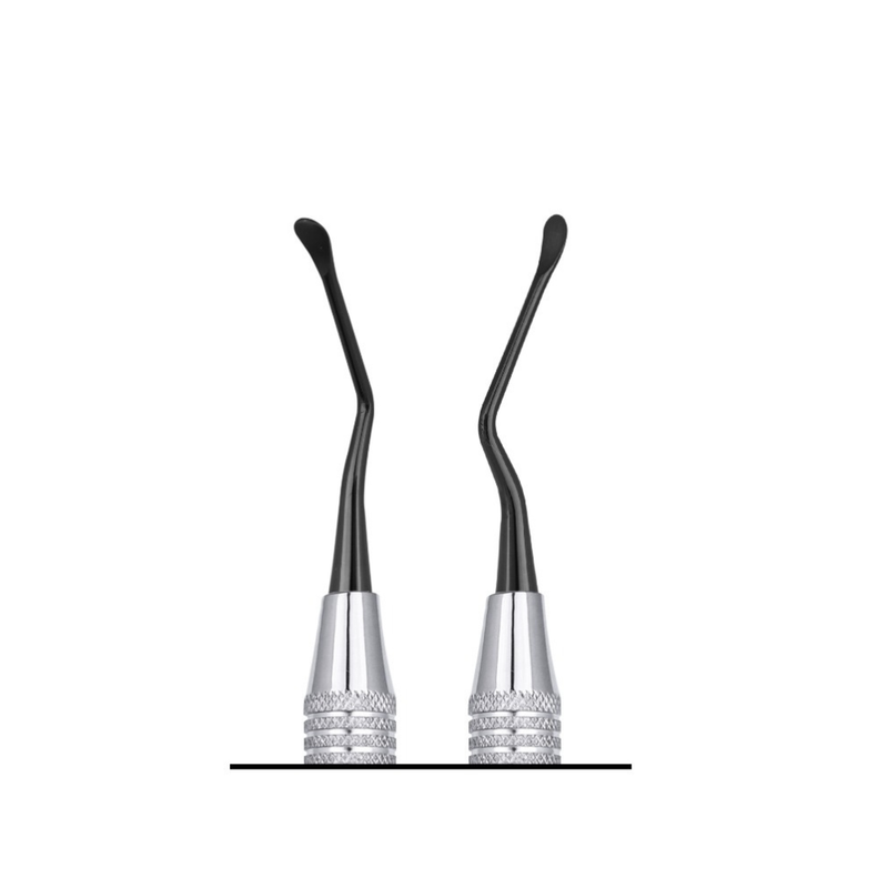 SurgiMac VISTA Tunnelling Knife #2, Black (TiN)Tips, Double-Ended, Stainless Steel, Air Series, 1/Pk