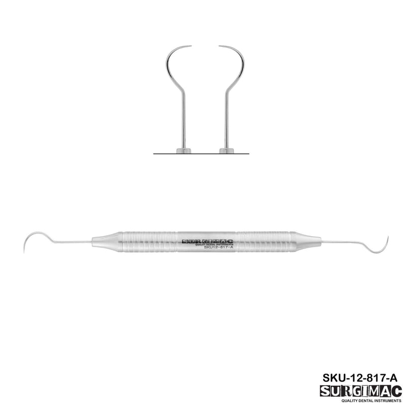 SurgiMac #3 Cowhorn Explorerr Double-Ended, Stainless Steel, Air Series, 1/Pk | SurgiMac Dental Supply