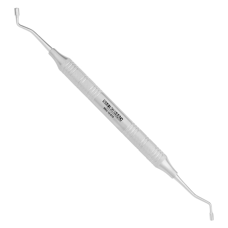 SurgiMac H2 Hollenback Plugger, Double-Ended, Stainless Steel, Slim Series, 1/Pk