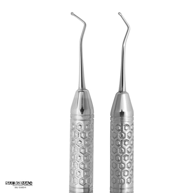 SurgiMac #17 Spoon Excavator, Double-Ended, Stainless Steel, Hexa Series, 1/Pk | SurgiMac Dental Supply