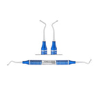 SurgiMac #125/126 Double-Sided Excavator with Blue Titanium Coated Handle, 1/Pk