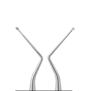 SurgiMac #31LS Spoon Excavator, Double Ended, Blue, Stainless Steel, Air Series, 1/Pk 12-931